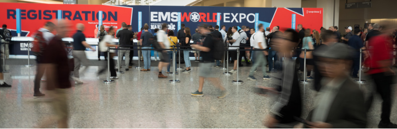 EMS World Expo 2025 emergency medical services tradeshow crowd picture
