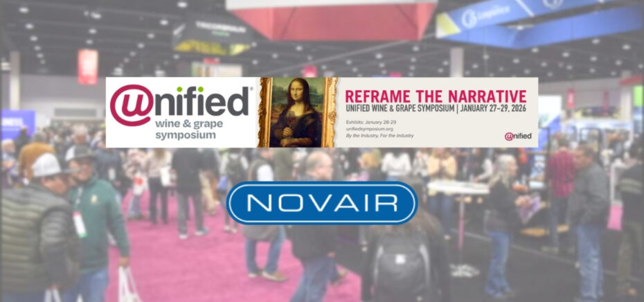 NOVAIR at Unified Wine and Grape symposium January 2026 in Sacramento