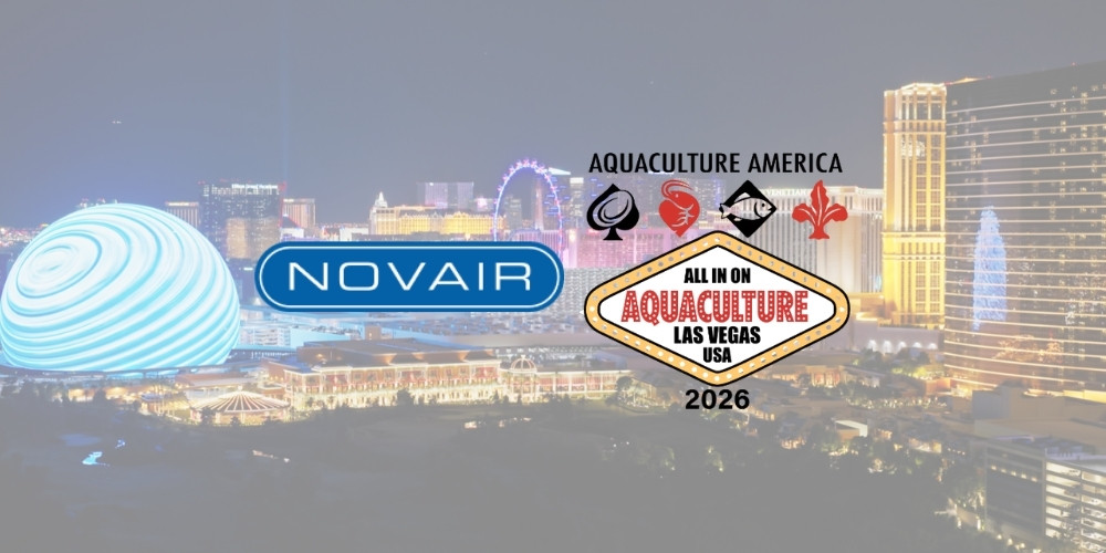 Featured image for “NOVAIR Oxygen Solutions at Aquaculture America 2026 this February”