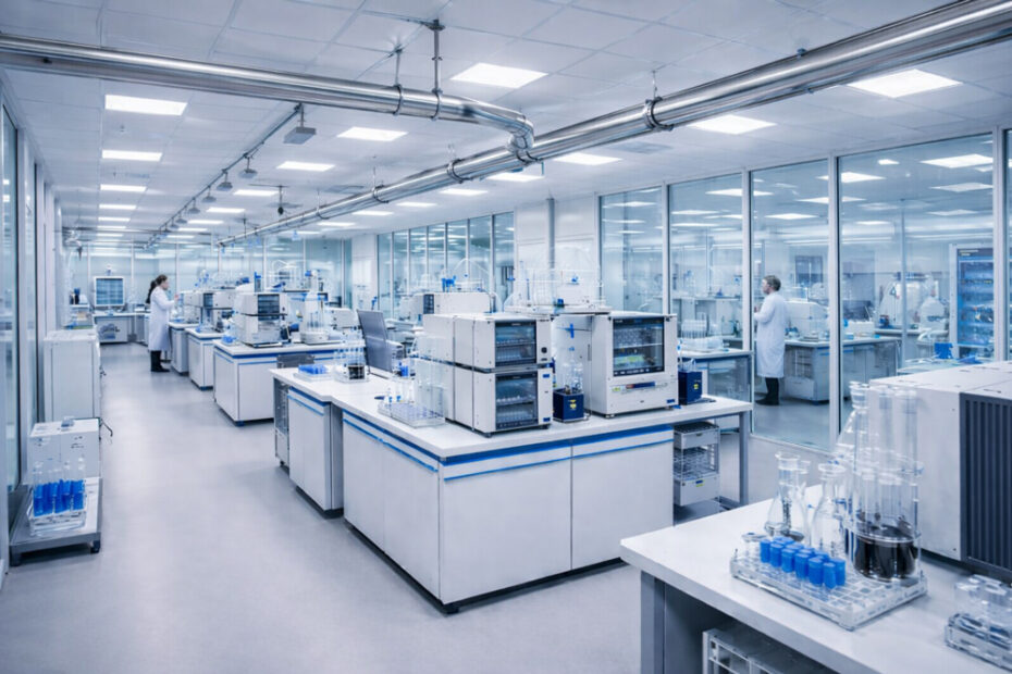 laboratory that uses a nitrogen generator