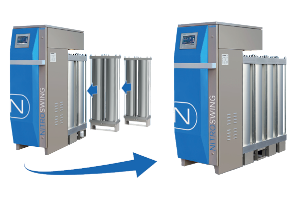 NOVAIR modular NITROSWING nitrogen generator
