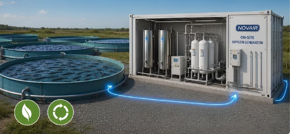 Featured image for “Oxygen Generators vs LOX and Compressed Oxygen in Aquaculture”