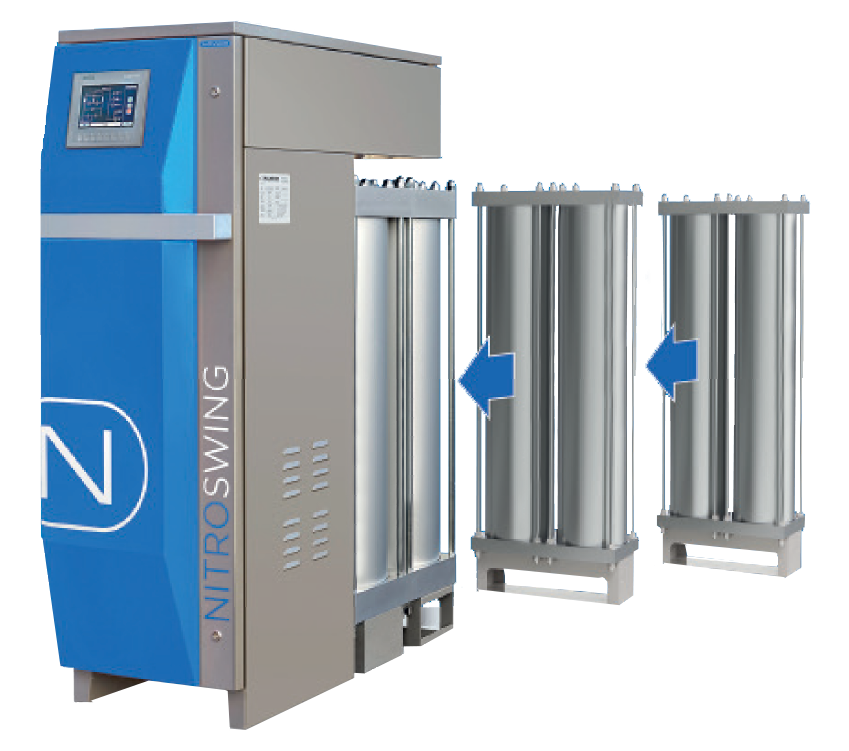 modular NOVAIR NITROSWING nitrogen generator