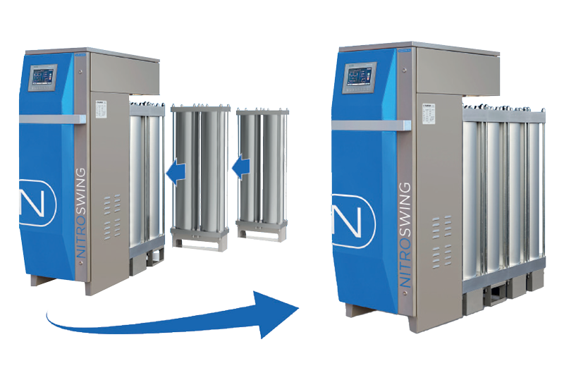 NOVAIR modular NITROSWING nitrogen generator