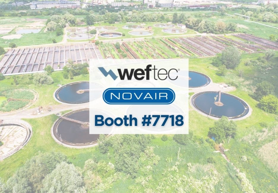 Featured image for “NOVAIR’s Oxygen Solutions for Wastewater Treatment at WEFTEC 2026”