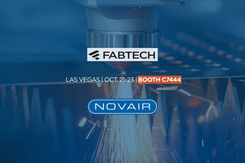 novair at FABTECH 2026 in Las Vegas October 21-23 Booth C7444