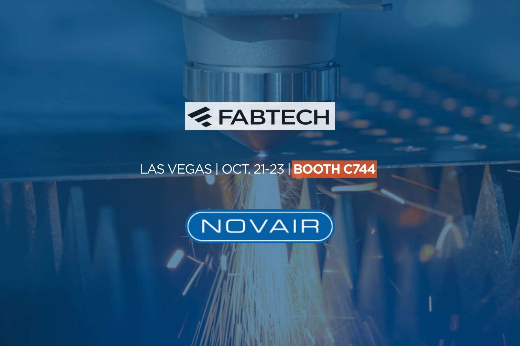 Featured image for “NOVAIR at FABTECH 2026 with Nitrogen Solutions for Laser Cutting”