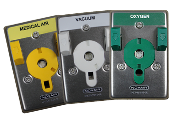 NOVAIR medgas dual outlets